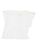 Chloè broderet blonder top
