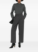 Max Mara Crew Neck Sweater In Cashmere Wool