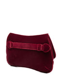 Emporio Armani Clutch de terciopelo