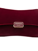 Emporio Armani Clutch de terciopelo