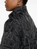 Emporio Armani Allover Logo Nylon Blouson Jacket