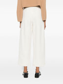 Max Mara Pure Wool And Cotton Trousers