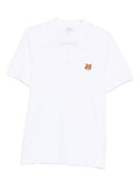 Maison Kitsune' Fox Head Cotton Polo Shirt