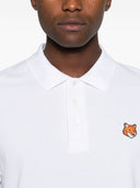 Maison Kitsune' Fox Head Cotton Polo Shirt