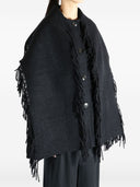Toteme Main Fringed Scarf Wool Coat