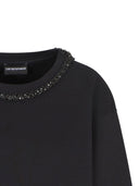 Emporio Armani Cotton Crewneck Sweatshirt