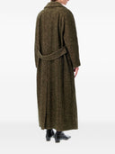 Emporio Armani Wool Blend Single Breasted Coat