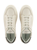 Emporio Armani Exclusive logo læder sneakers