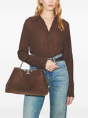 Tory Burch Eleanor Suede Leather Handbag