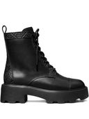 Tory Burch Monogram Leather Ankle Boots