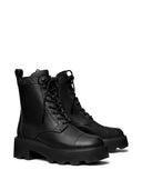 Tory Burch Monogram Leather Ankle Boots
