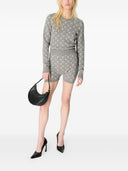 Marine Serre Moon Wool Blend Sweater