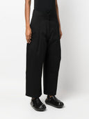 Studio Nicholson pantalones de piernas de algodón