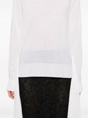 Toteme Main Wool And Silk Blend Sweater