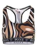 Pucci Printed Gym Bra
