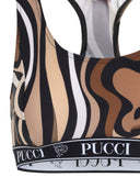 Pucci Printed Gym Bra