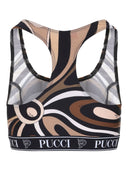 Pucci Printed Gym Bra
