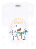 Alessandro Enriquez Embroidered Cotton T Shirt