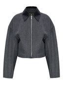Veste zippée en laine Sport Max