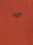 Fendi Logo Crewneck Top