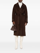 Ermanno Firenze Belted Long Coat