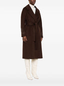 Ermanno Firenze Belted Long Coat