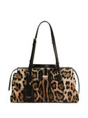 Dolce & Gabbana Vittoria Leo Print Handbag