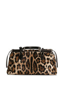 Dolce & Gabbana Vittoria Leo Print Handbag