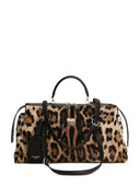 Dolce & Gabbana Vittoria Leo Print Handbag