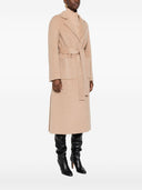 Ermanno Firenze Belted Long Coat