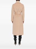 Ermanno Firenze Belted Long Coat