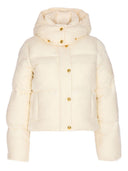 Elisabetta Franchi Cropped Down Jacket