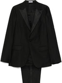 Costume simple boutonnage en laine Boglioli