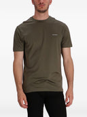 Emporio Armani Logo Cotton Blend T Shirt