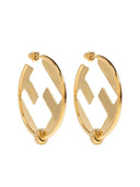 Fendi Ever Round Earrings