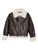 Dunst Faux Leather Shearling Jacket