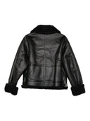 Dunst Faux Leather Shearling Jacket