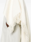 Toteme Main Fringed Wool Poncho