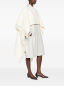 Toteme Main Fringed Wool Poncho