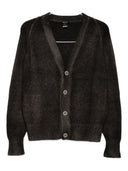 Cardigan à col en V en laine et cachemire Avant Toi