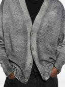 Avant Toi Wool And Cashmere V Necked Cardigan