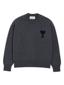 Ami Paris Ami De Coeur Wool Sweater