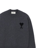 Ami Paris Ami De Coeur Wool Sweater