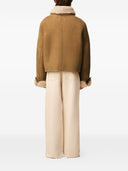 Ami Paris Veste en cuir peau de mouton