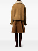 Ami Paris Veste en cuir peau de mouton