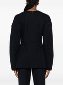 Max Mara Pure Crew Neck Sweater In Wool And Cotton