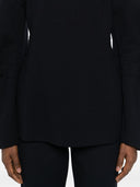 Max Mara Pure Crew Neck Sweater In Wool And Cotton