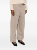 Max Mara Pure Wool And Cotton Trousers