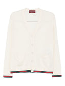 Gucci Cashmere And Silk Vlend Cardigan