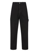 Stone Island Cotton Cargo Trousers
